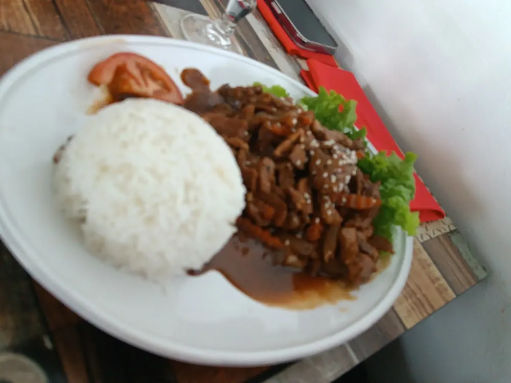 Porc Caramel Et Riz Cantonnais